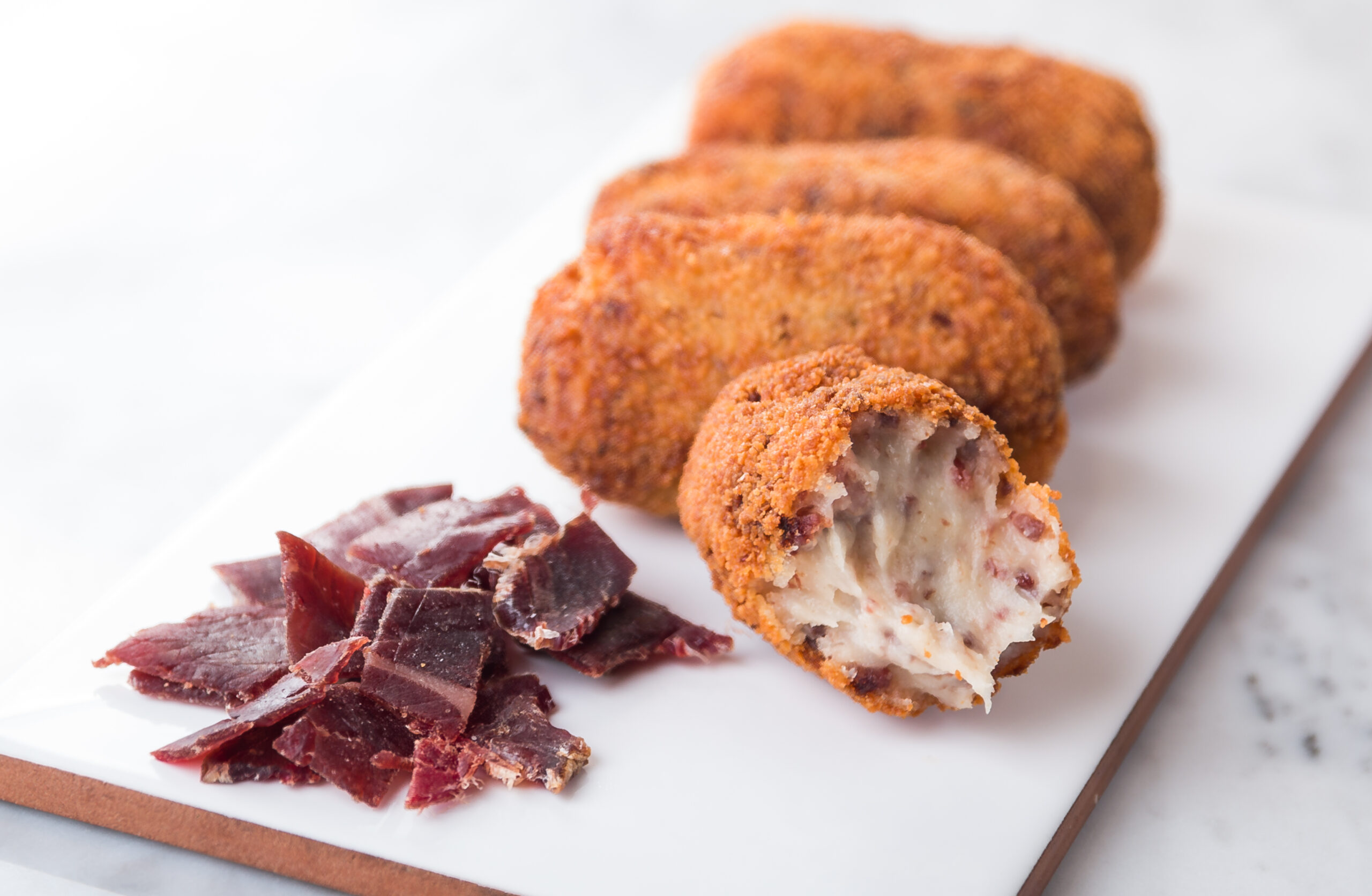 receta croquetas de cecina