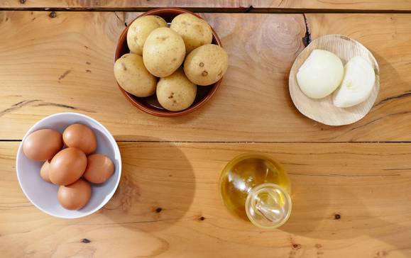 ingredientes tortilla de patata